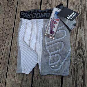 Nike Pro Combat Compression Shorts Boys M Hyperstrong Series Baseball